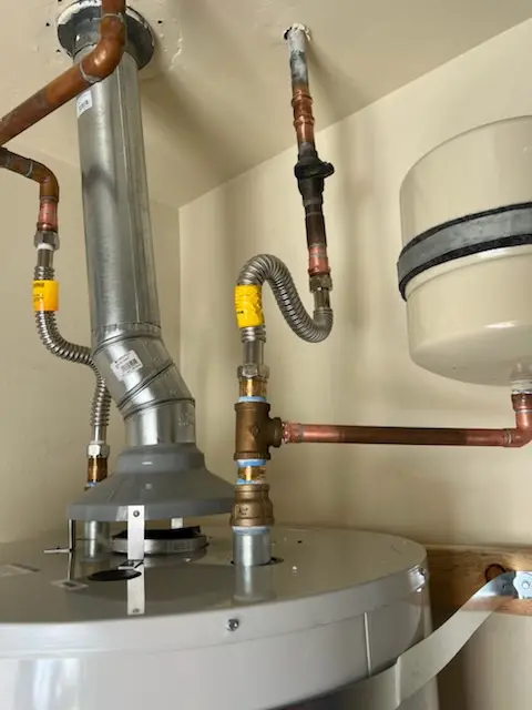 Water heater installation and plumbing repair in Larchmont